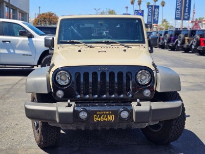 2017 Jeep Wrangler 2-Door Willys Wheeler 4X4 SUV