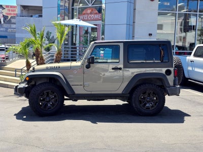 2017 Jeep Wrangler 2-Door Willys Wheeler 4X4 SUV