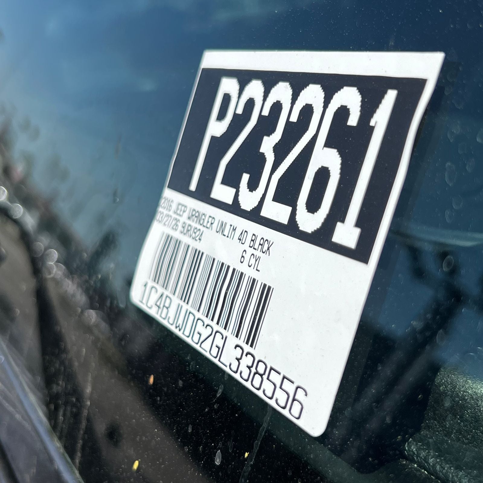 2016 Jeep Wrangler Unlimited Sport