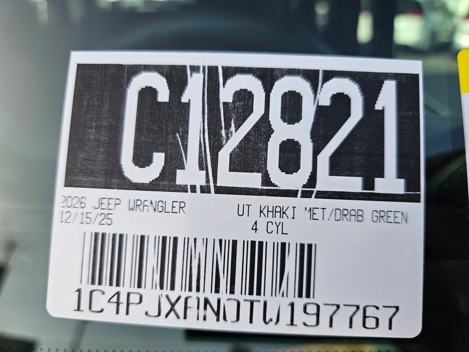 2026 Jeep Wrangler Sport