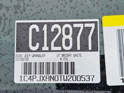 2026 Jeep Wrangler Sport