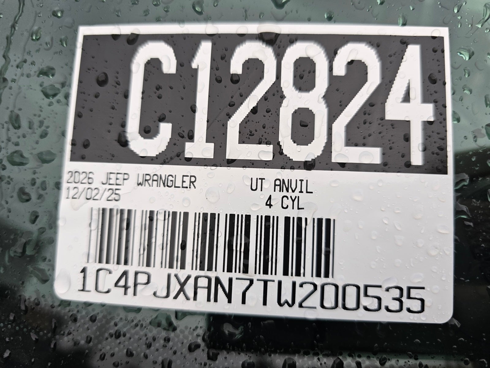 2026 Jeep Wrangler Sport