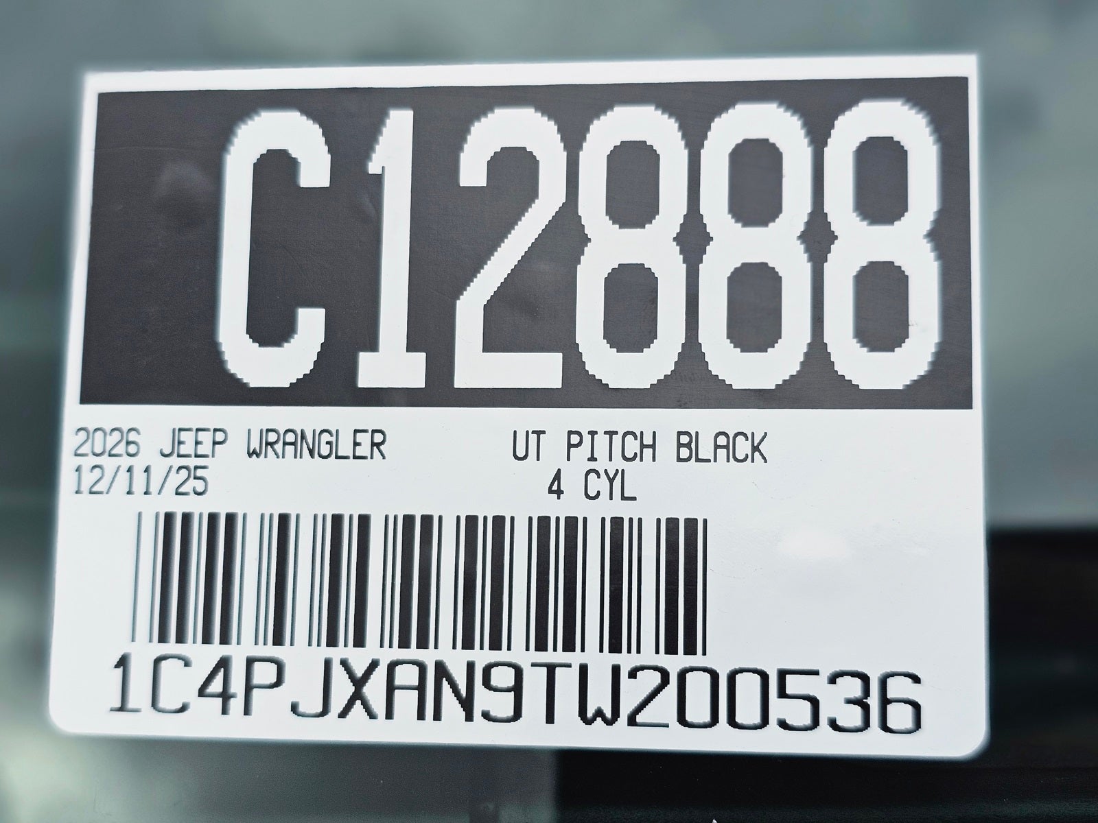 2026 Jeep Wrangler Sport