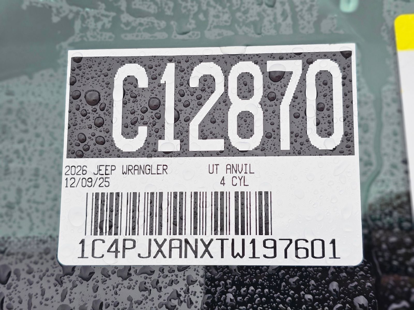 2026 Jeep Wrangler Sport