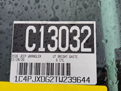 2026 Jeep Wrangler Willys