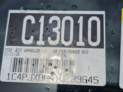 2026 Jeep Wrangler Willys