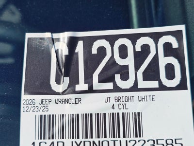 2026 Jeep Wrangler Sport