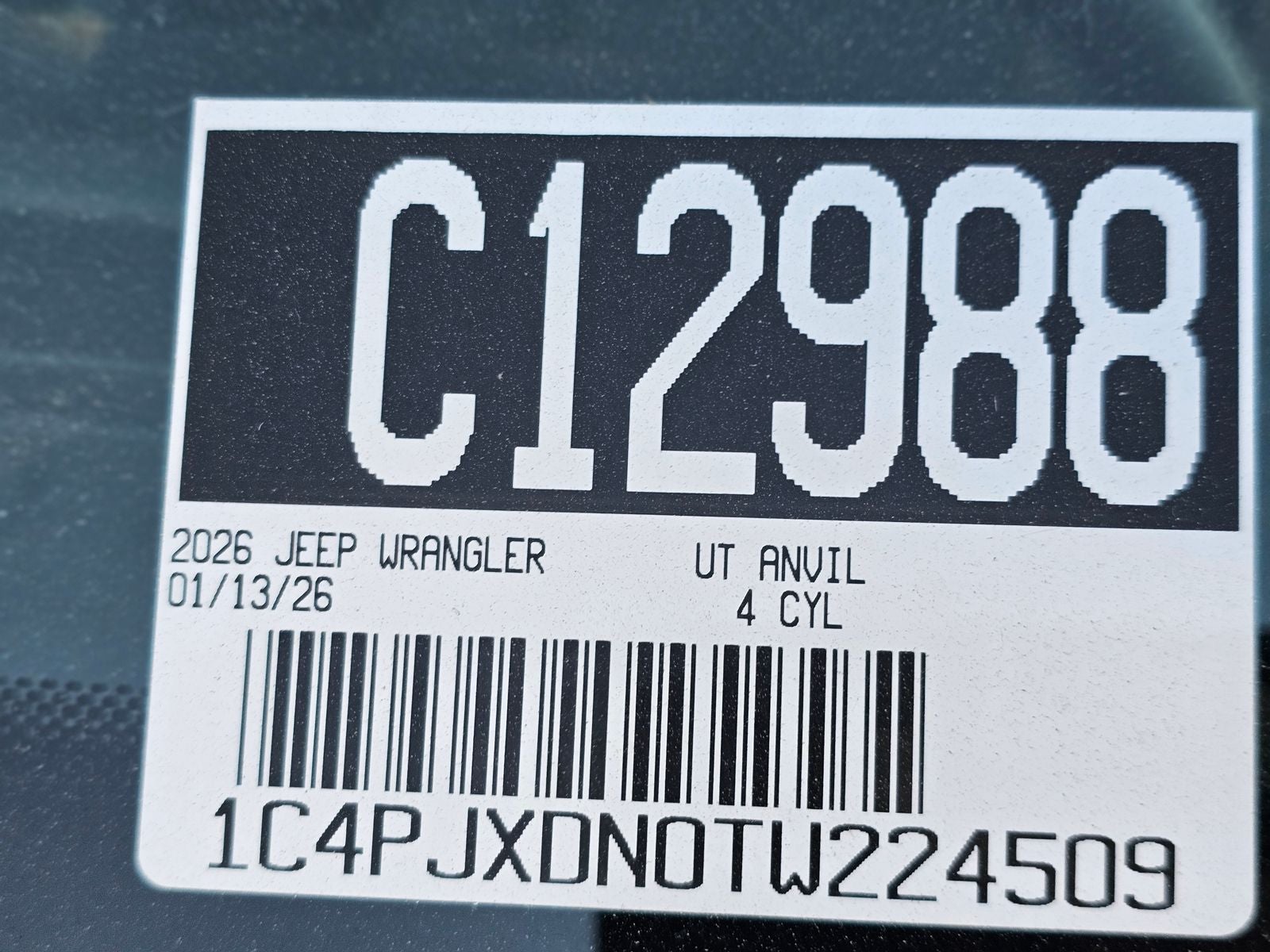 2026 Jeep Wrangler Willys