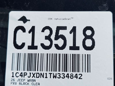 2026 Jeep Wrangler Sport S