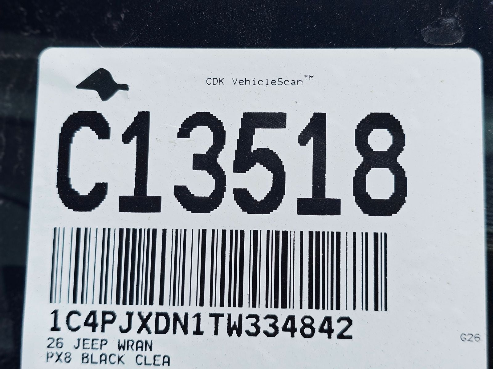2026 Jeep Wrangler Sport S
