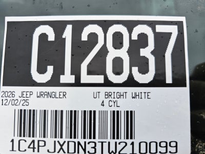 2026 Jeep Wrangler Willys