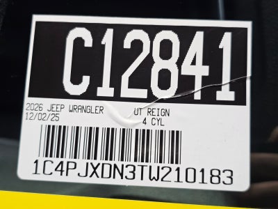 2026 Jeep Wrangler Willys