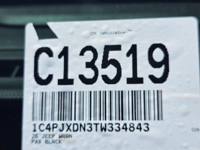 2026 Jeep Wrangler Sport S