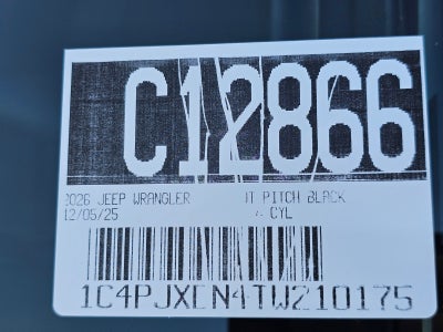 2026 Jeep Wrangler Willys