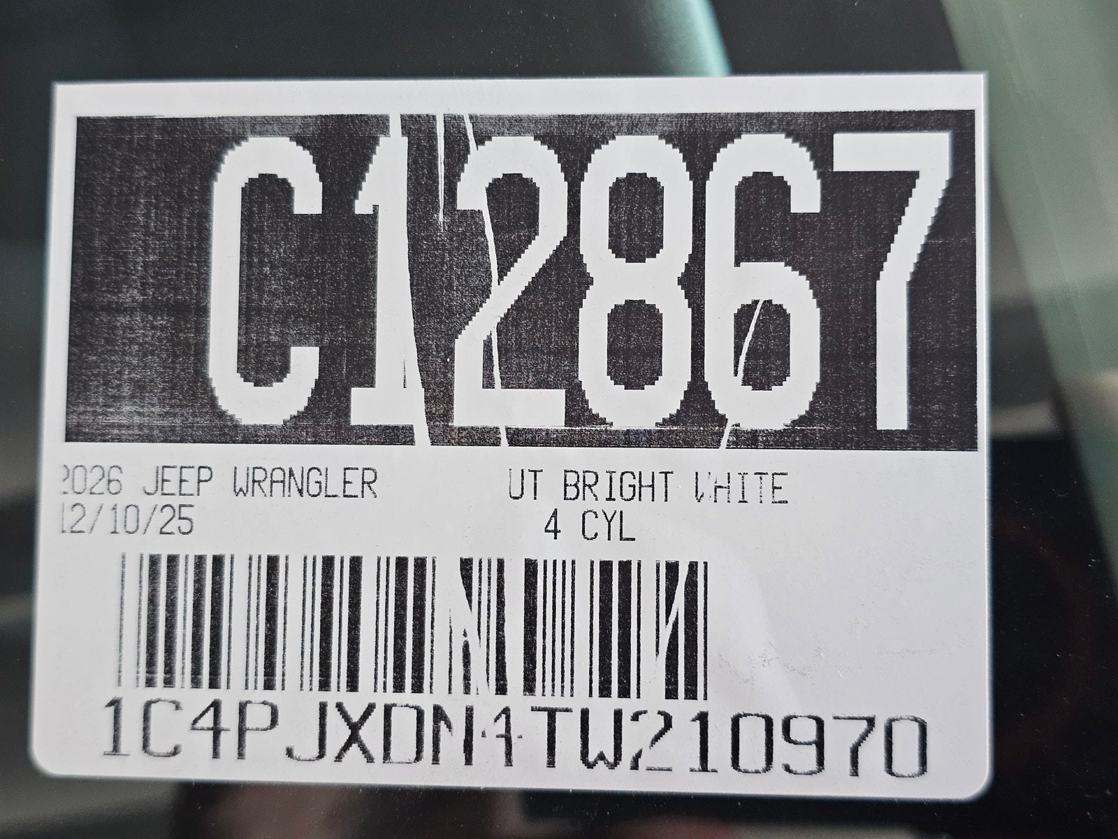 2026 Jeep Wrangler Sport S