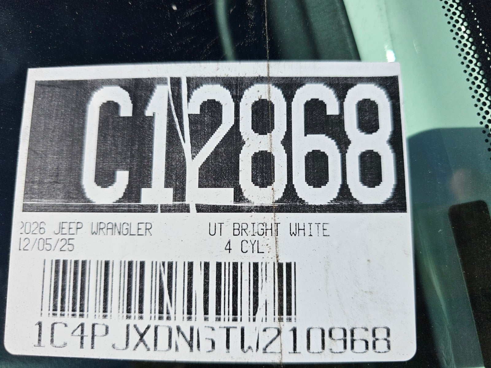 2026 Jeep Wrangler Sport S