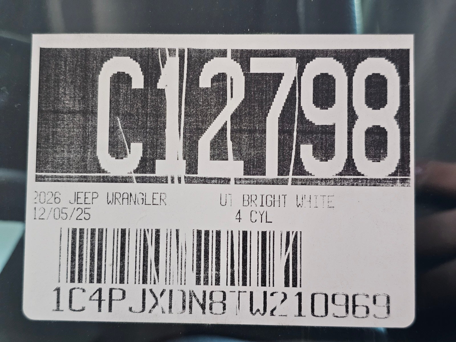 2026 Jeep Wrangler Sport S