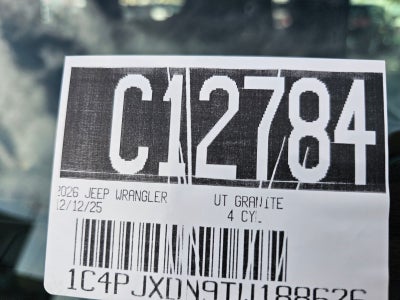 2026 Jeep Wrangler Sport