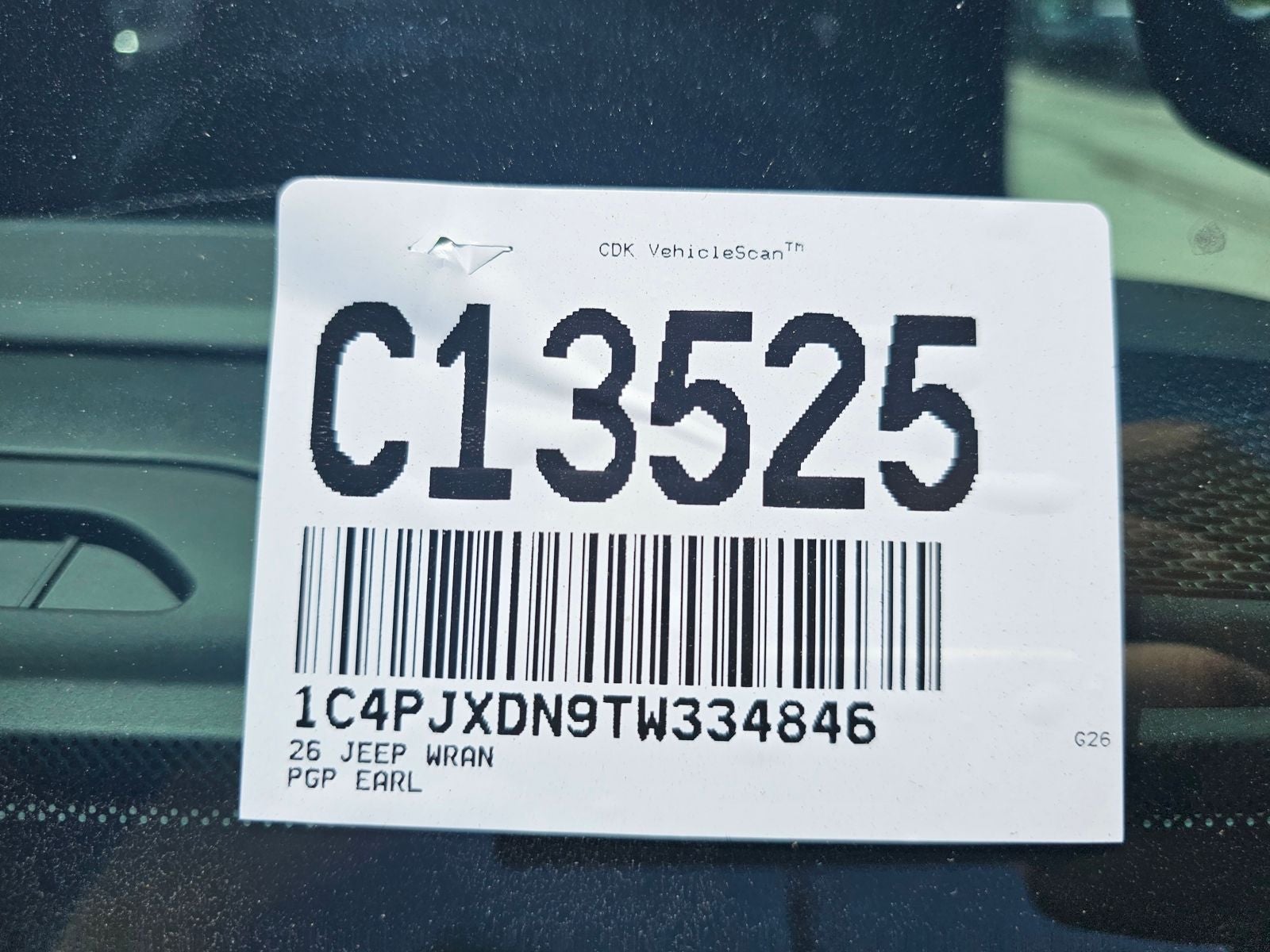 2026 Jeep Wrangler Sport S