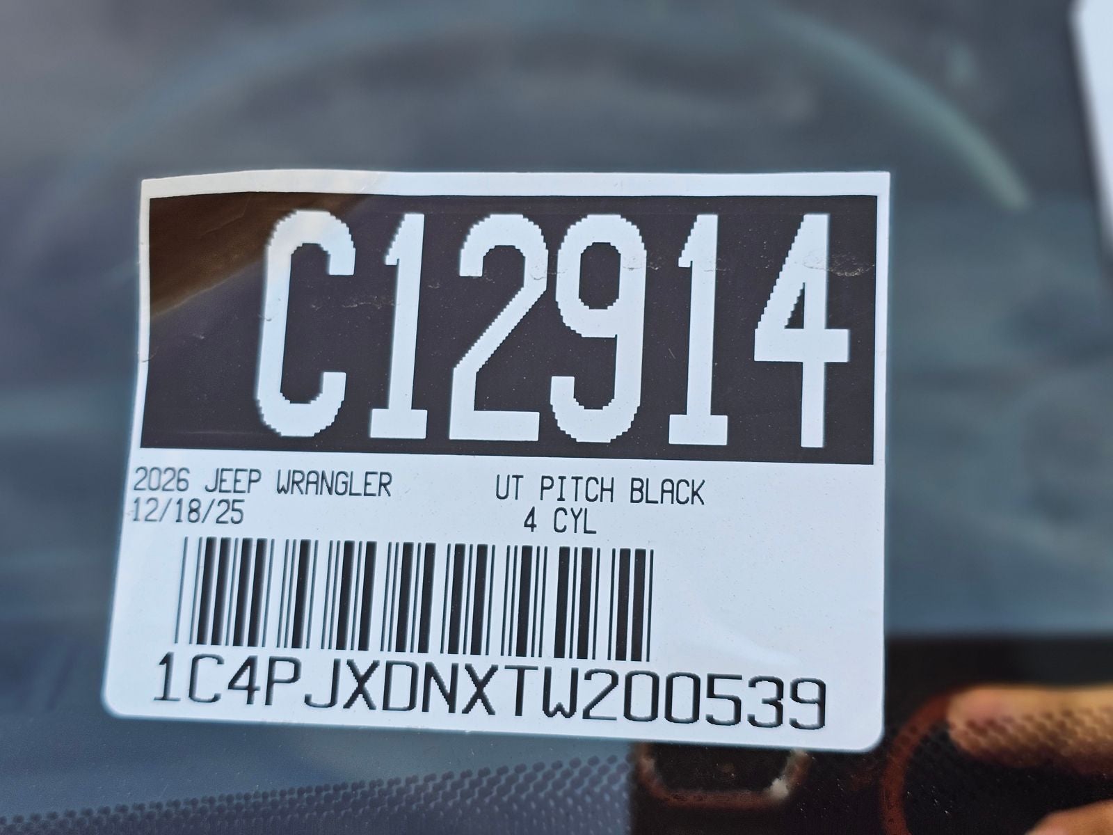 2026 Jeep Wrangler Sport