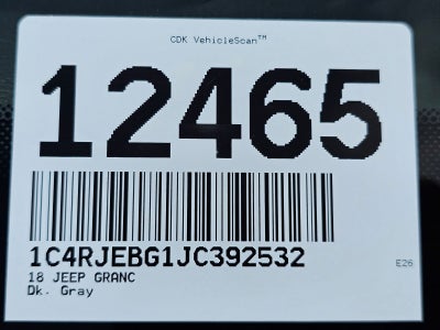 2018 Jeep Grand Cherokee Limited