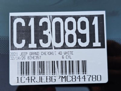 2021 Jeep Grand Cherokee Limited X