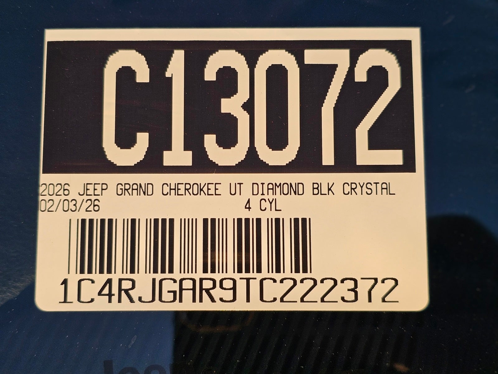 2026 Jeep Grand Cherokee Laredo