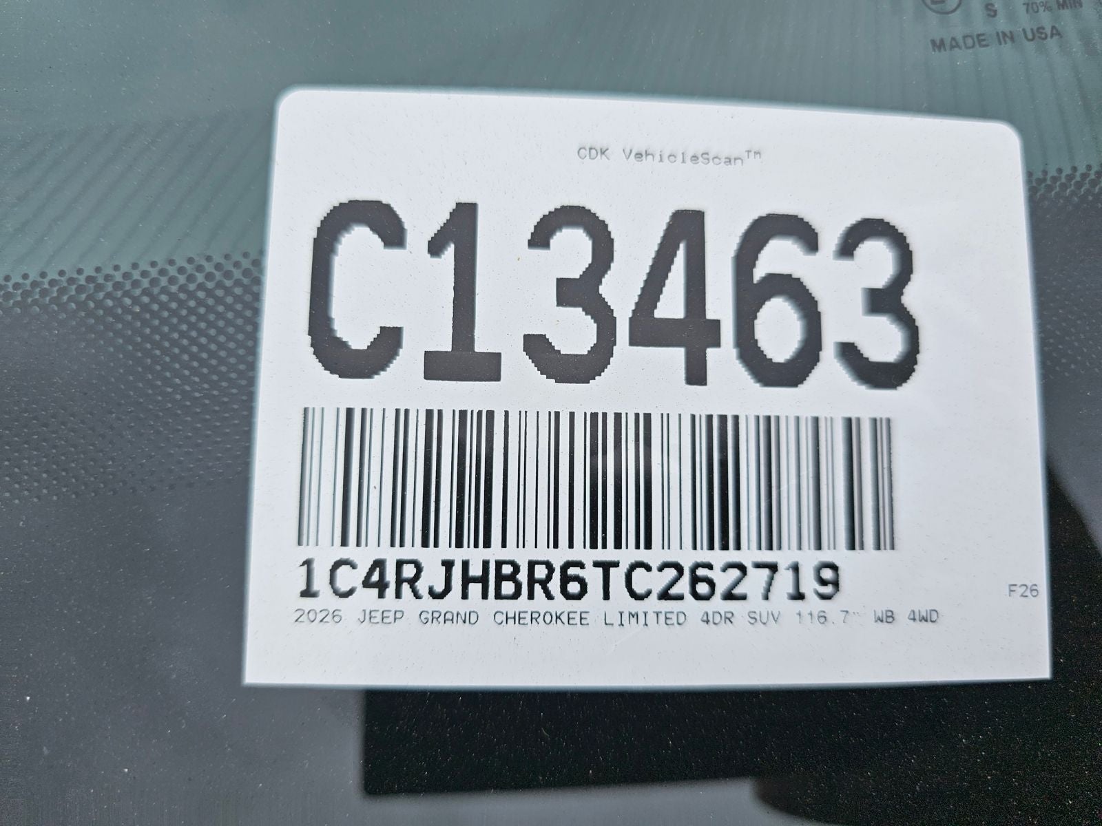 2026 Jeep Grand Cherokee Limited