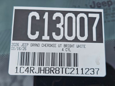 2026 Jeep Grand Cherokee Limited