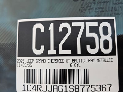 2025 Jeep Grand Cherokee L Laredo