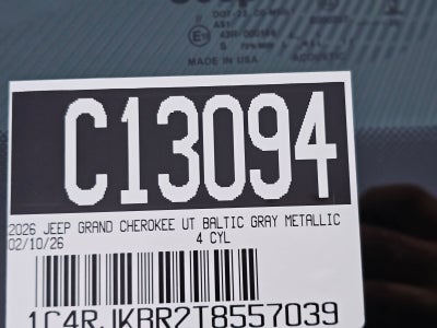 2026 Jeep Grand Cherokee L Limited