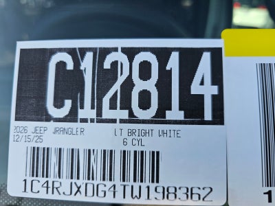 2026 Jeep Wrangler Willys