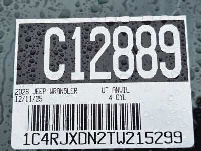 2026 Jeep Wrangler Willys