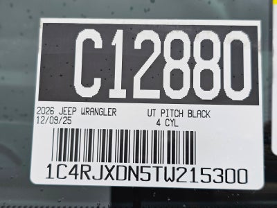 2026 Jeep Wrangler Willys