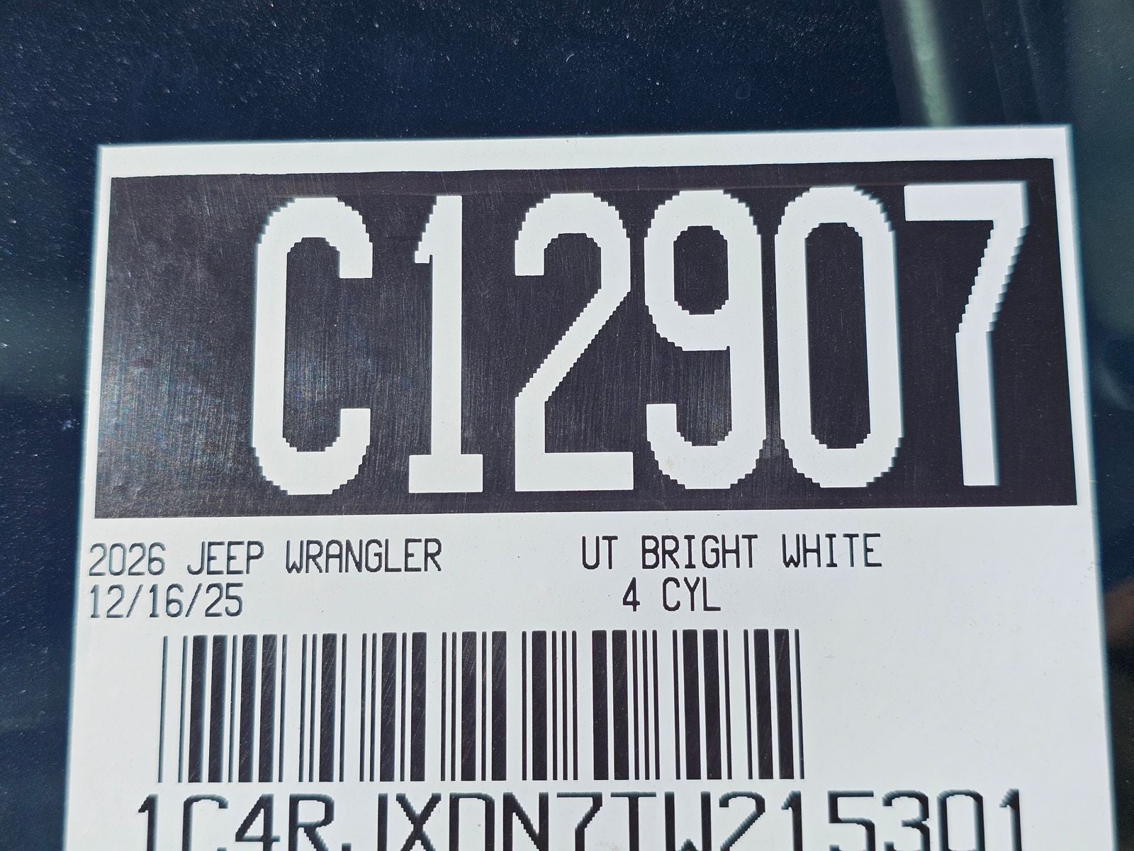 2026 Jeep Wrangler Willys