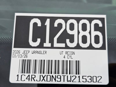 2026 Jeep Wrangler Willys