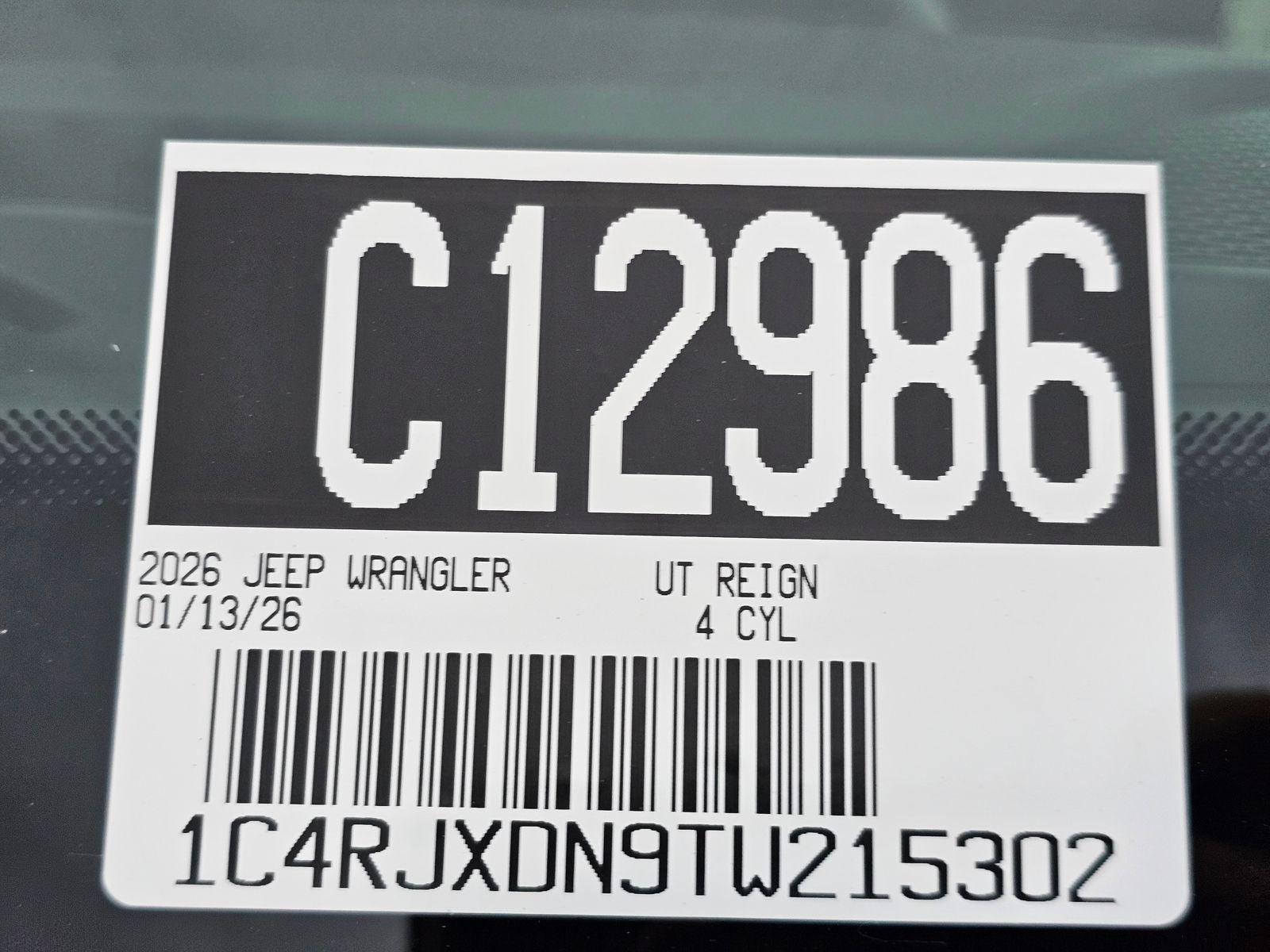 2026 Jeep Wrangler Willys