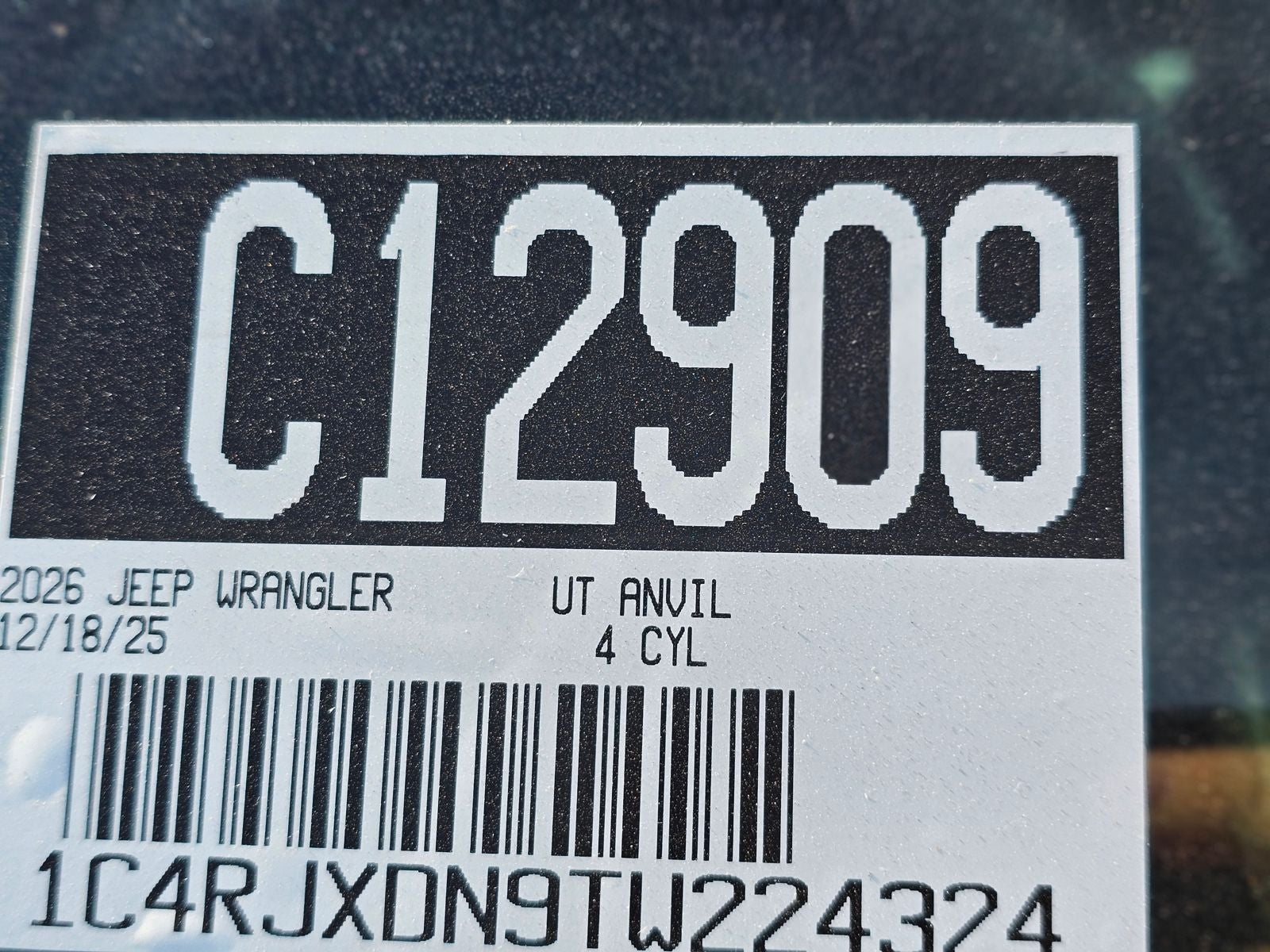 2026 Jeep Wrangler Willys