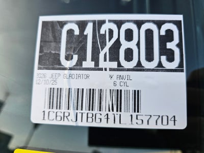 2026 Jeep Gladiator Rubicon