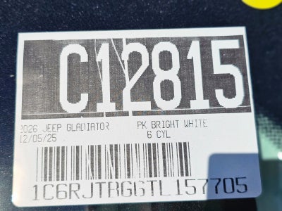 2026 Jeep Gladiator Rubicon