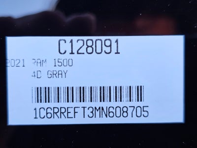 2021 RAM 1500 Big Horn/Lone Star