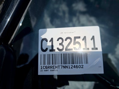 2022 RAM 1500 Limited Crew Cab 4X2