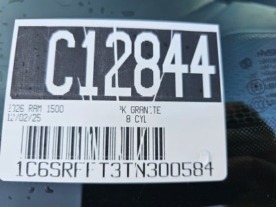 2026 RAM 1500 Big Horn/Lone Star