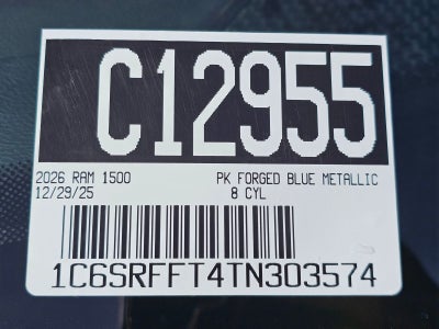 2026 RAM 1500 Big Horn/Lone Star