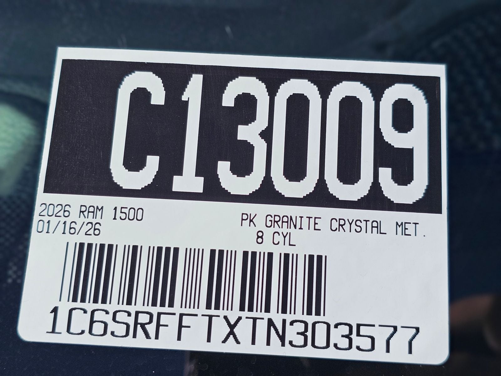 2026 RAM 1500 Big Horn/Lone Star