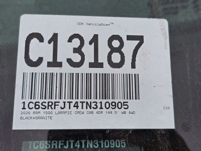 2026 RAM 1500 Laramie