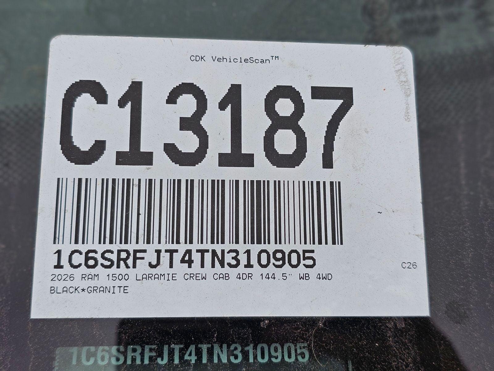 2026 RAM 1500 Laramie