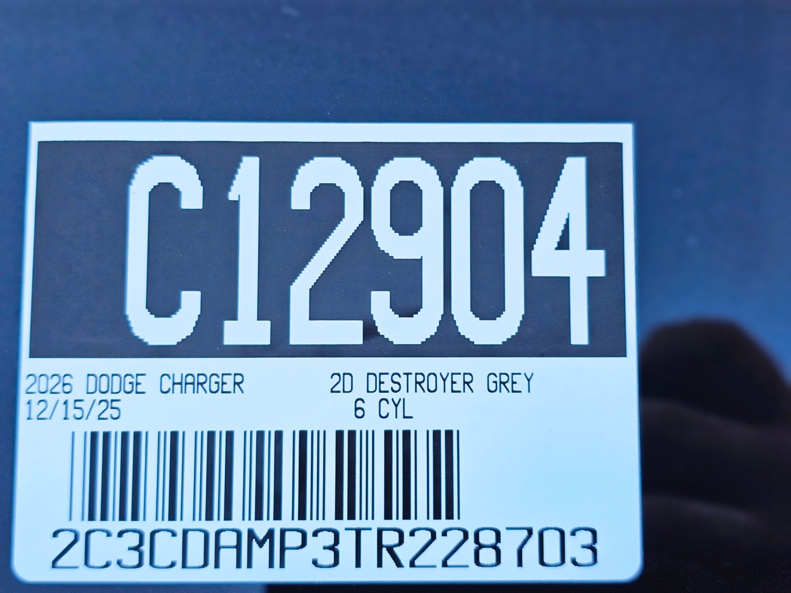 2026 Dodge Charger R/T Scat Pack