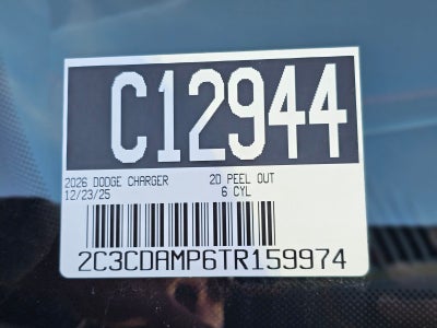 2026 Dodge Charger R/T Scat Pack