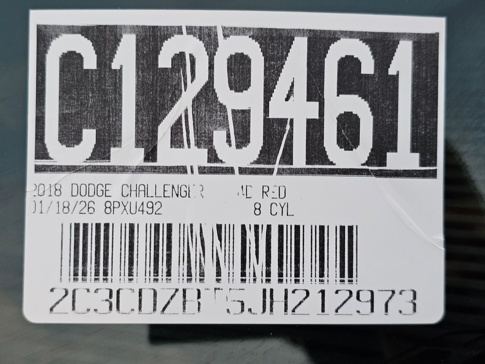 2018 Dodge Challenger R/T